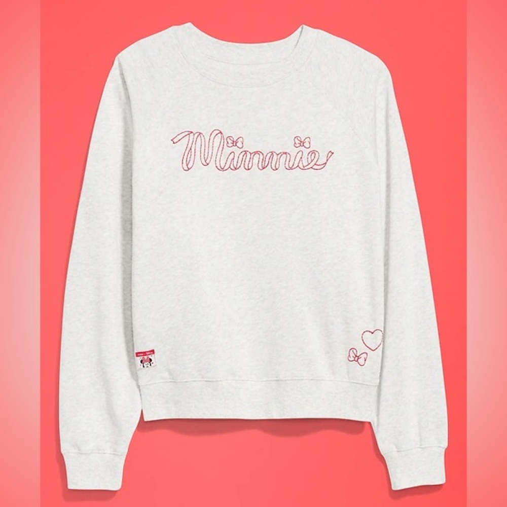 Old Navy x Disney Minnie Mouse SoComfy Oversized Graphic Sweatshirt